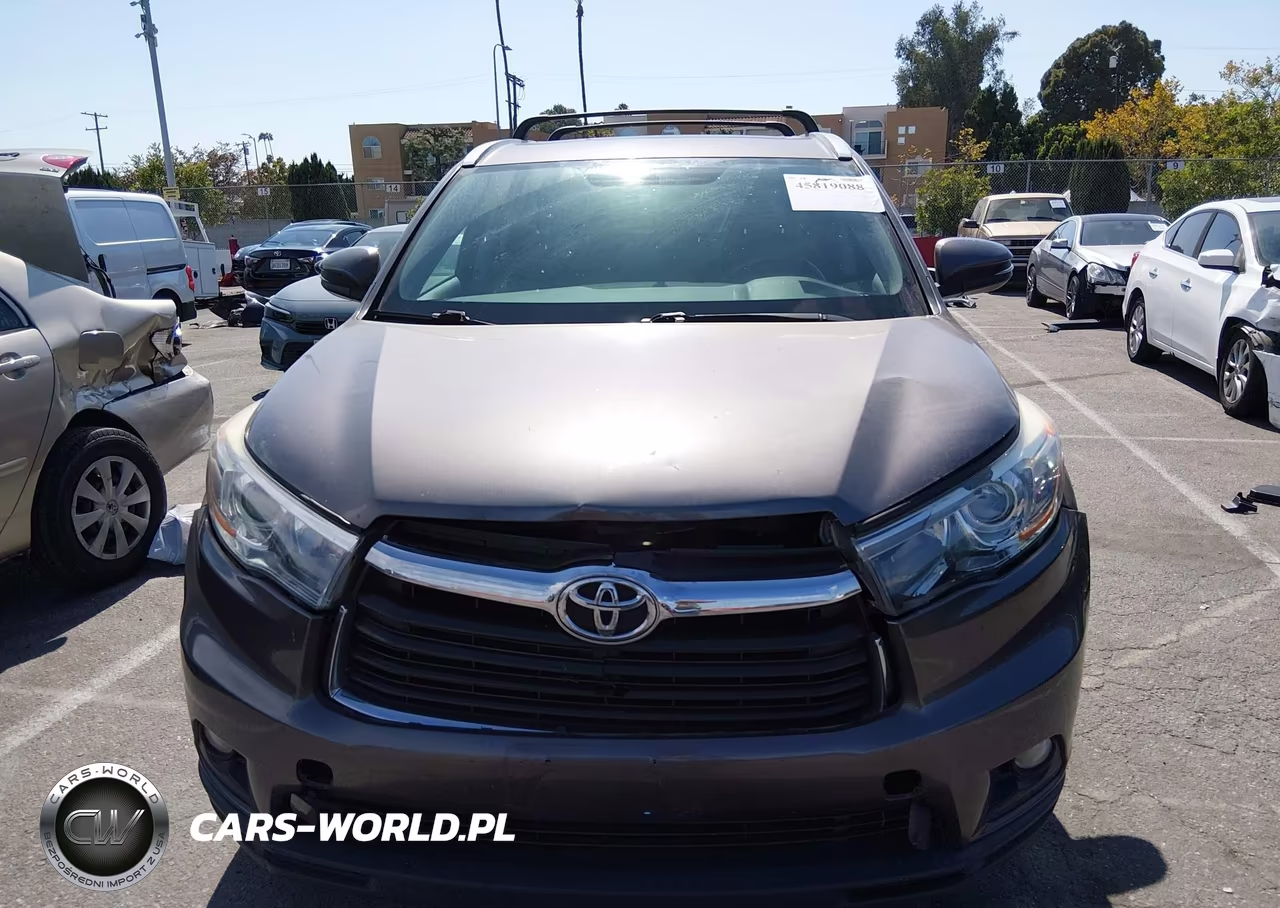 2015 Toyota Highlander Xle V6 VIN:5TDJKRFH9FS163719 - 14