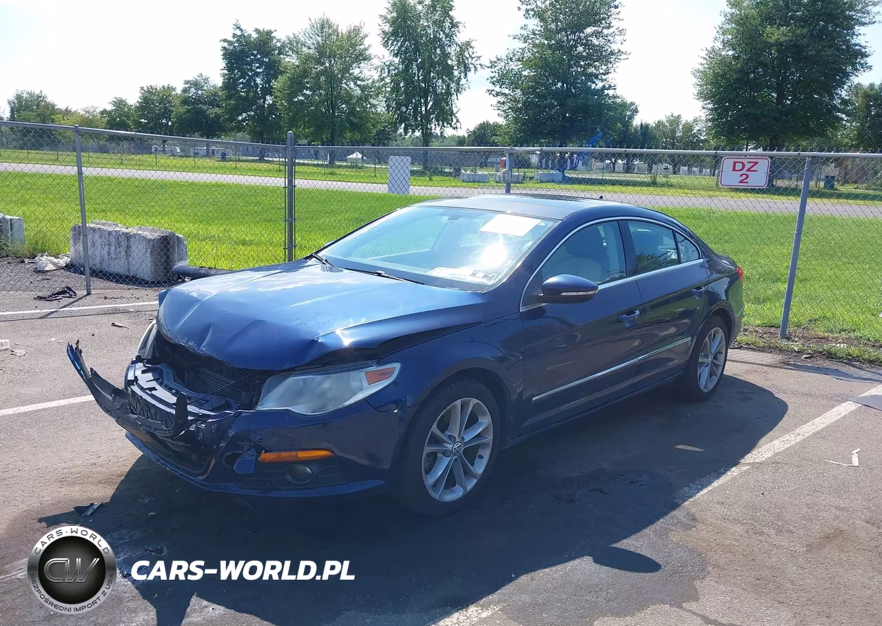 2009 Volkswagen Cc Luxury VIN:WVWHL73C89E523663 - 2