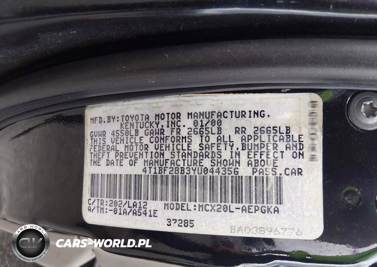 2000 Toyota Avalon Xls VIN:4T1BF28B3YU044356 - 9