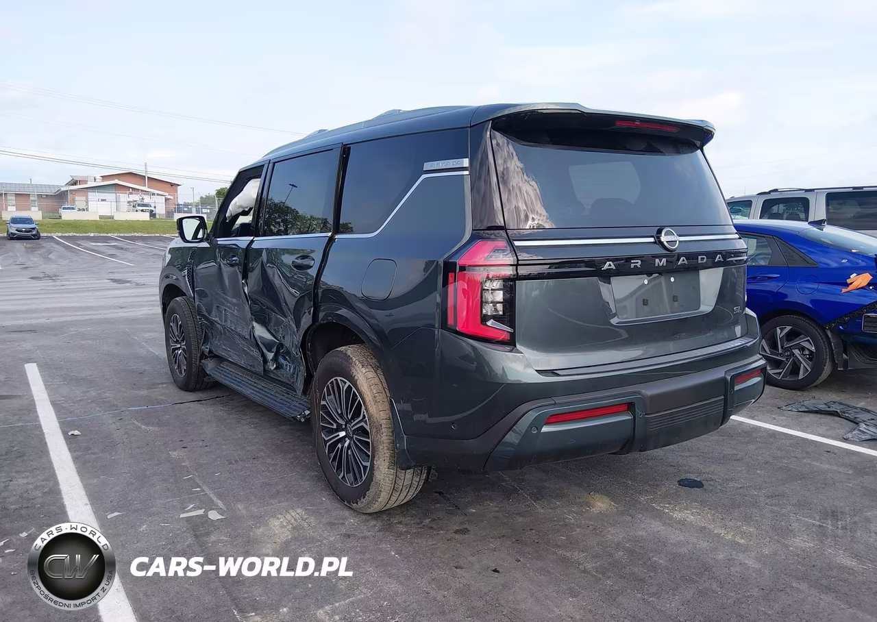 2026 Nissan Armada Sl VIN:JN8AY3BB6T9124162 - 3