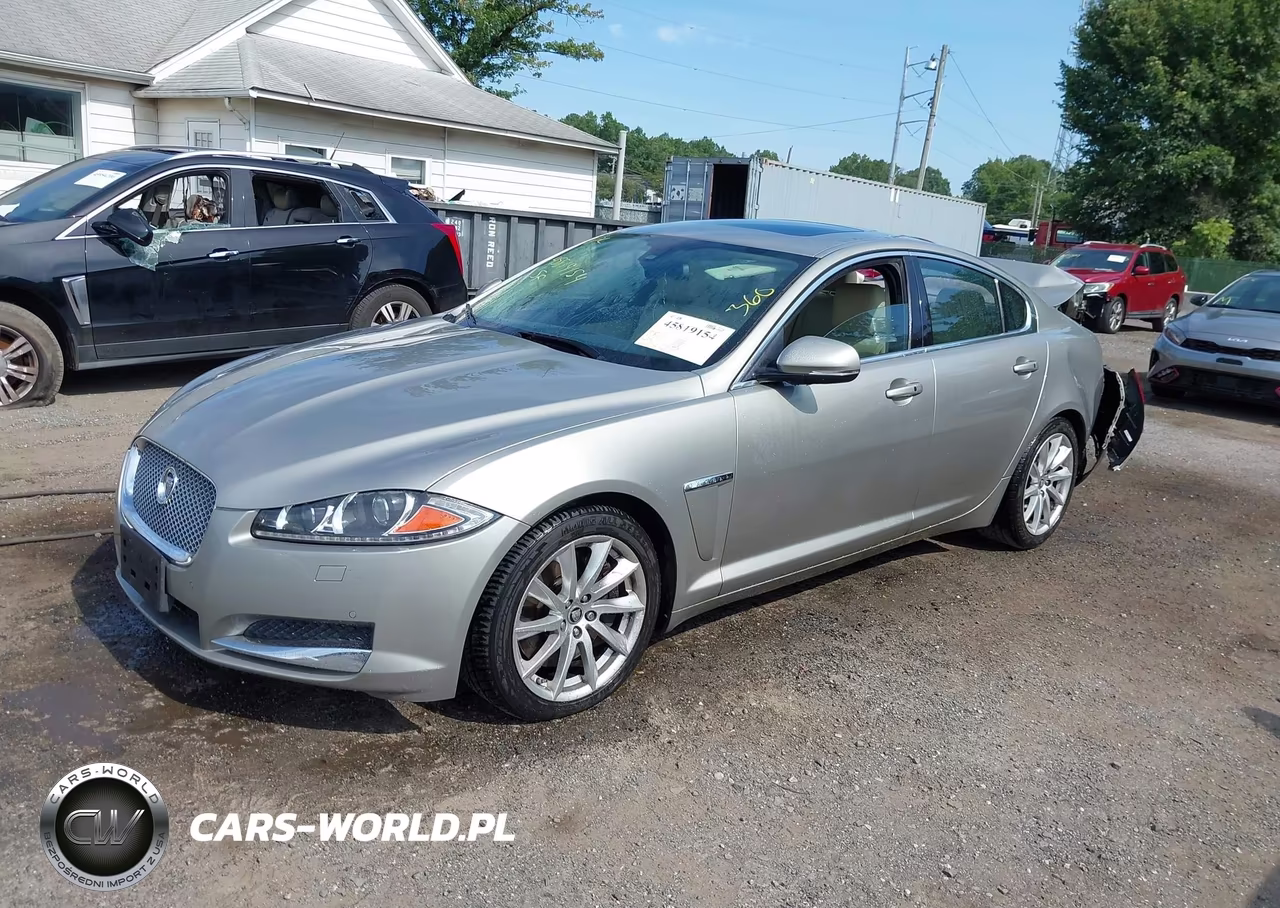 2012 Jaguar Xf VIN:SAJWA0FB1CLS41411 - 2