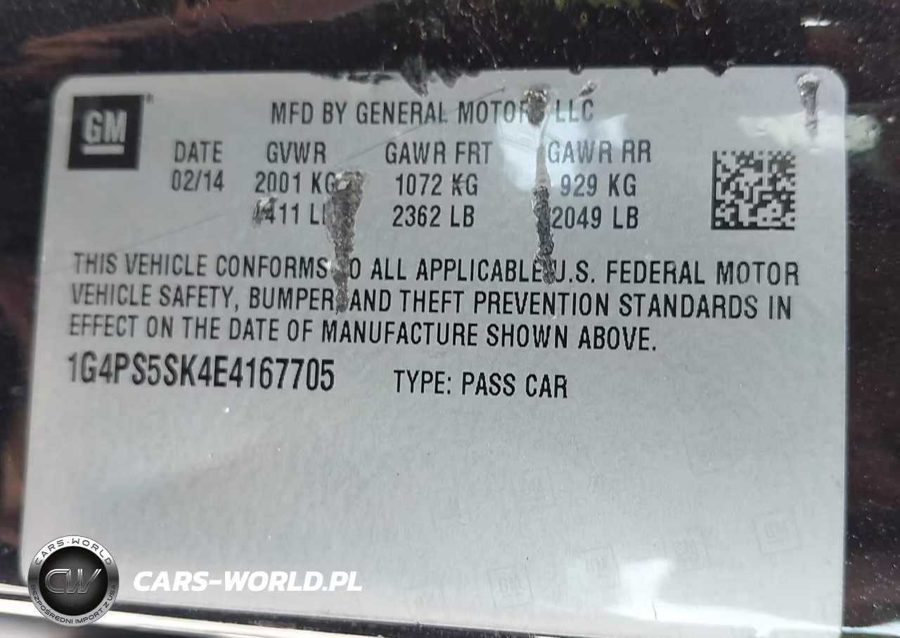 2014 Buick Verano Leather Group VIN:1G4PS5SK4E4167705 - 9