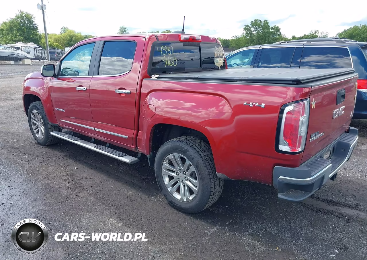 2015 GMC Canyon 4Wd Slt VIN:1GTG6CE33F1233827 - 3