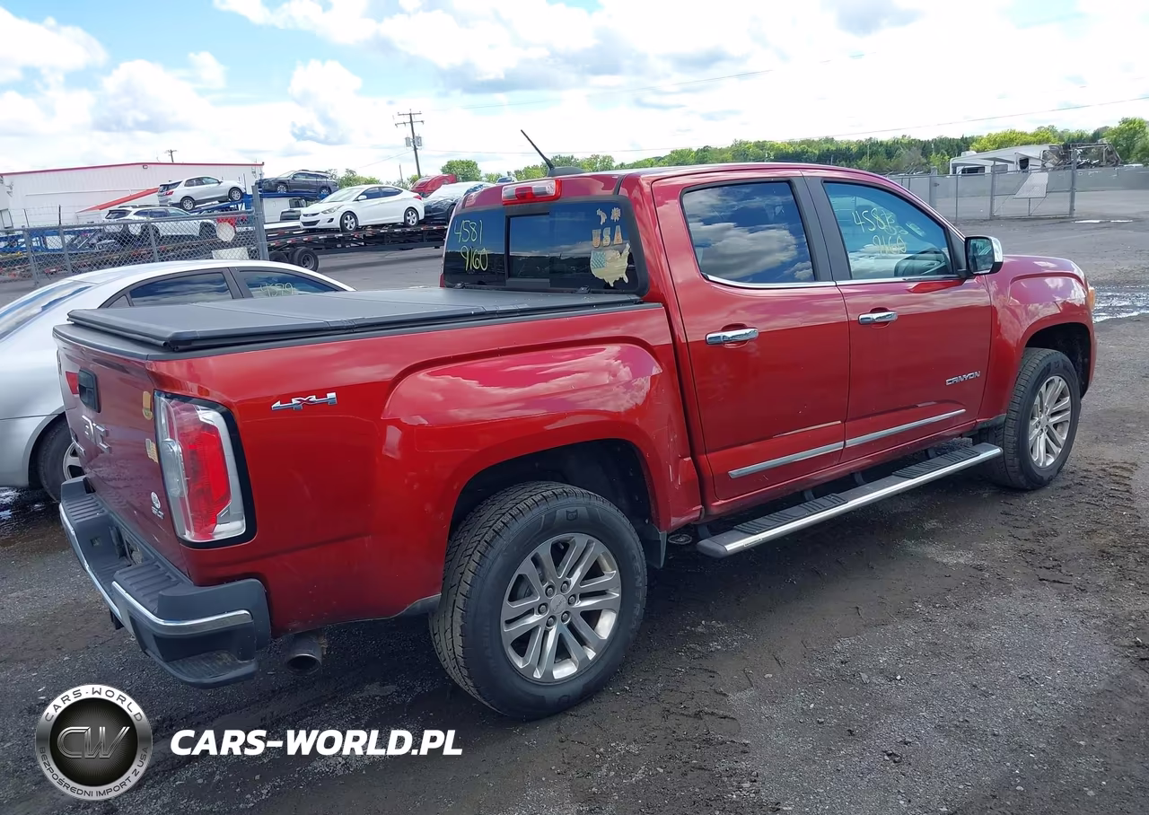 2015 GMC Canyon 4Wd Slt VIN:1GTG6CE33F1233827 - 4