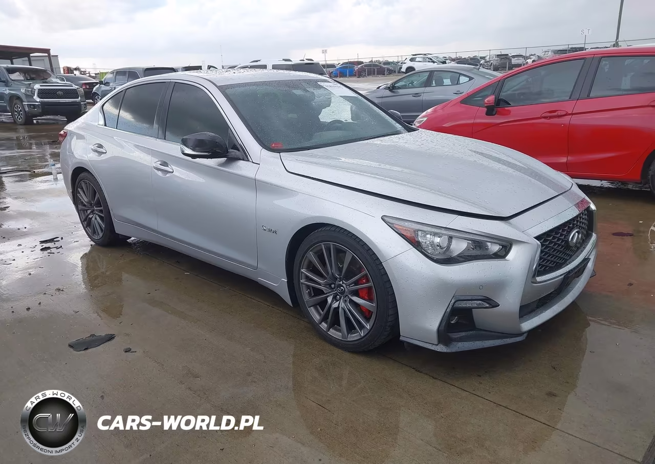 2018 Infiniti Q50 3.0T Red Sport 400