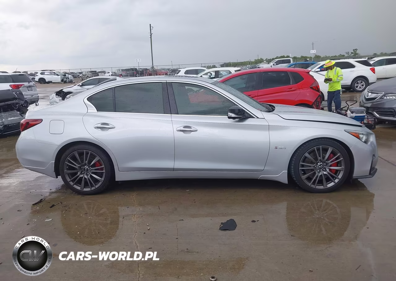 2018 Infiniti Q50 3.0T Red Sport 400 VIN:JN1FV7AP7JM460978 - 13