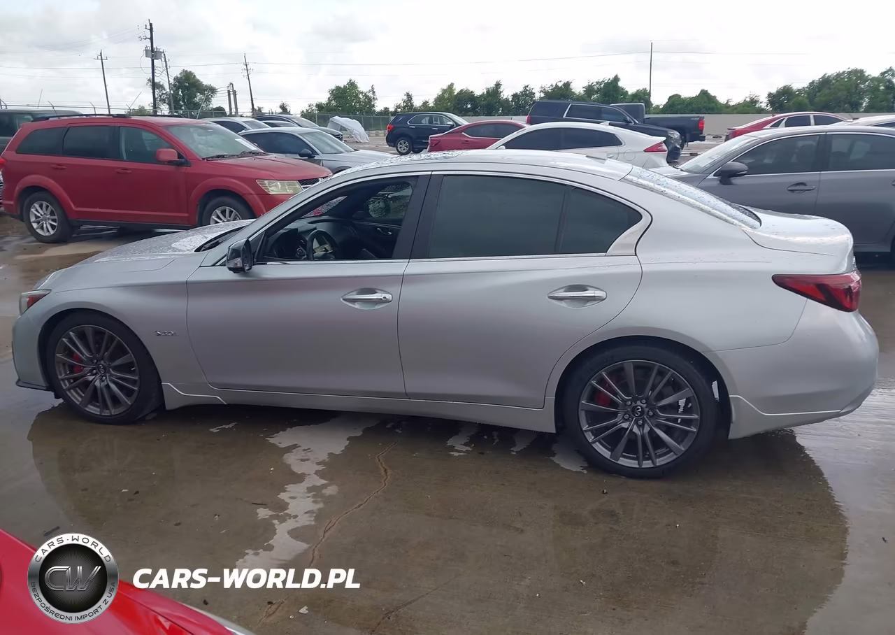 2018 Infiniti Q50 3.0T Red Sport 400 VIN:JN1FV7AP7JM460978 - 14
