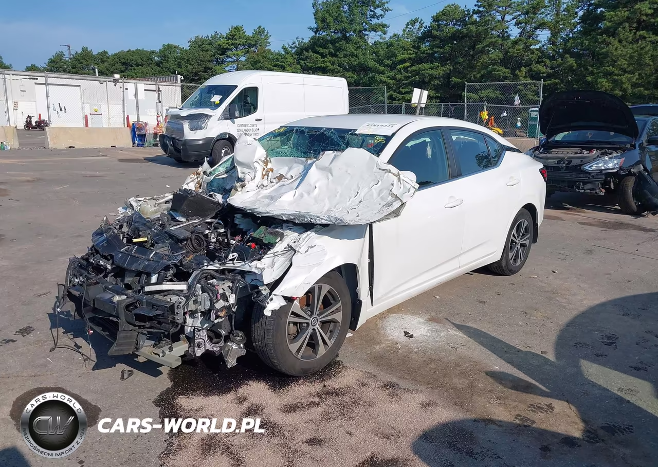 2021 Nissan Sentra Sv Xtronic Cvt VIN:3N1AB8CV6MY297231 - 2