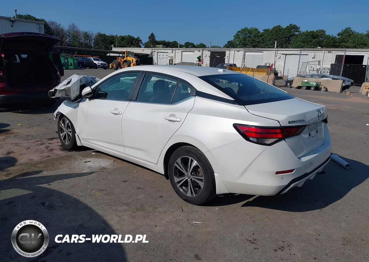 2021 Nissan Sentra Sv Xtronic Cvt VIN:3N1AB8CV6MY297231 - 3