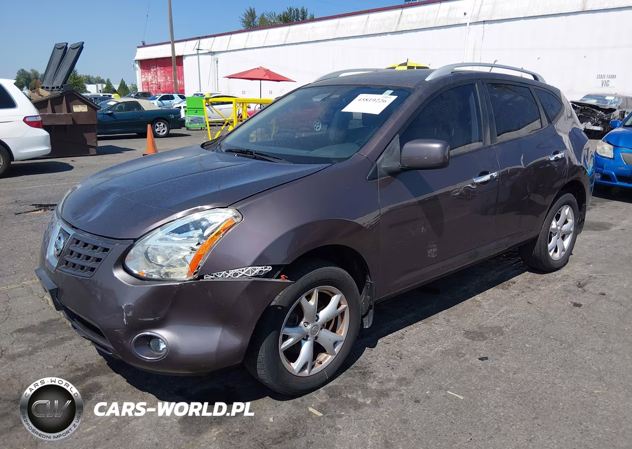 2010 Nissan Rogue Sl VIN:JN8AS5MV9AW121386 - 2