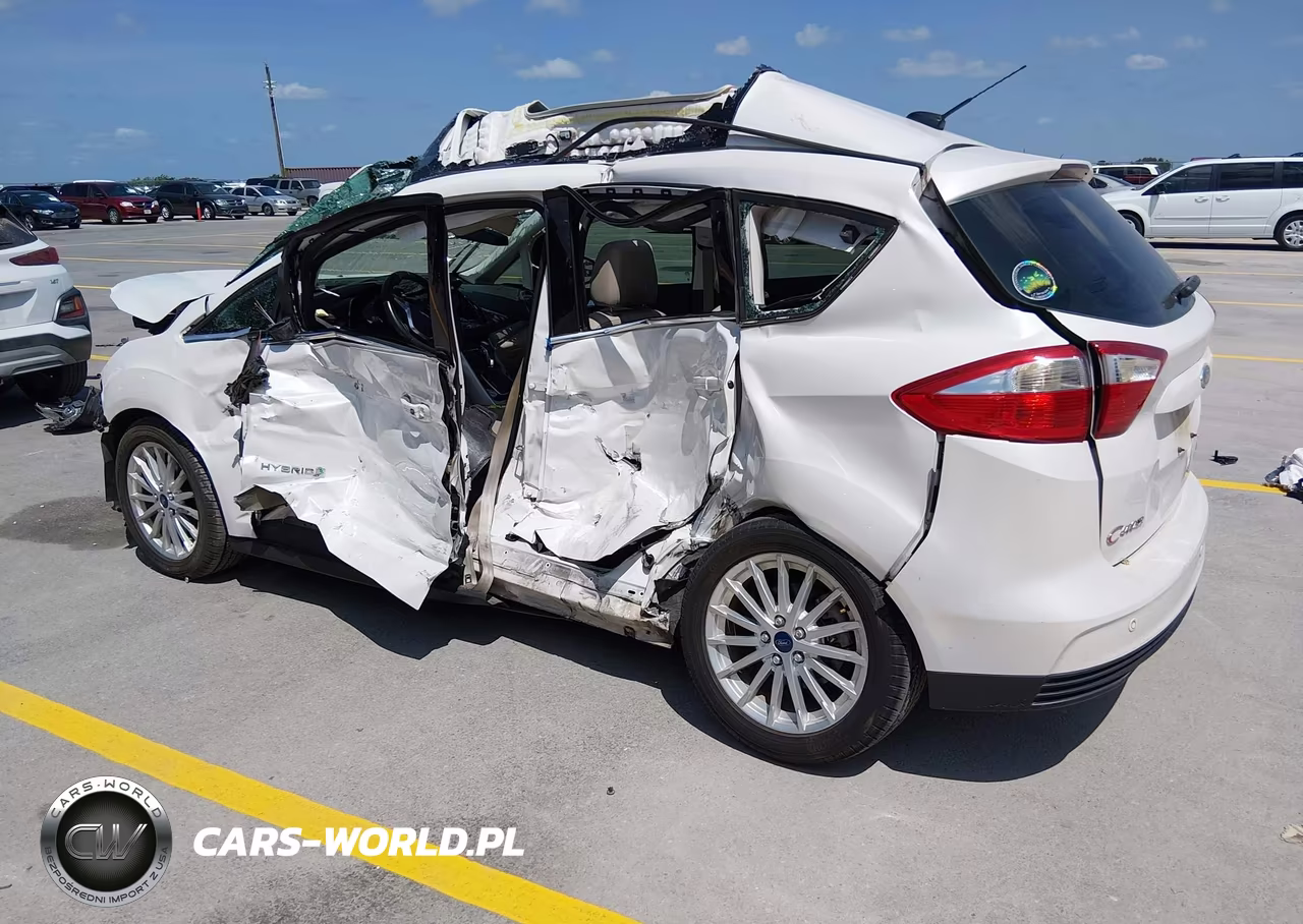 2013 Ford C-Max Hybrid Sel VIN:1FADP5BU1DL525427 - 3