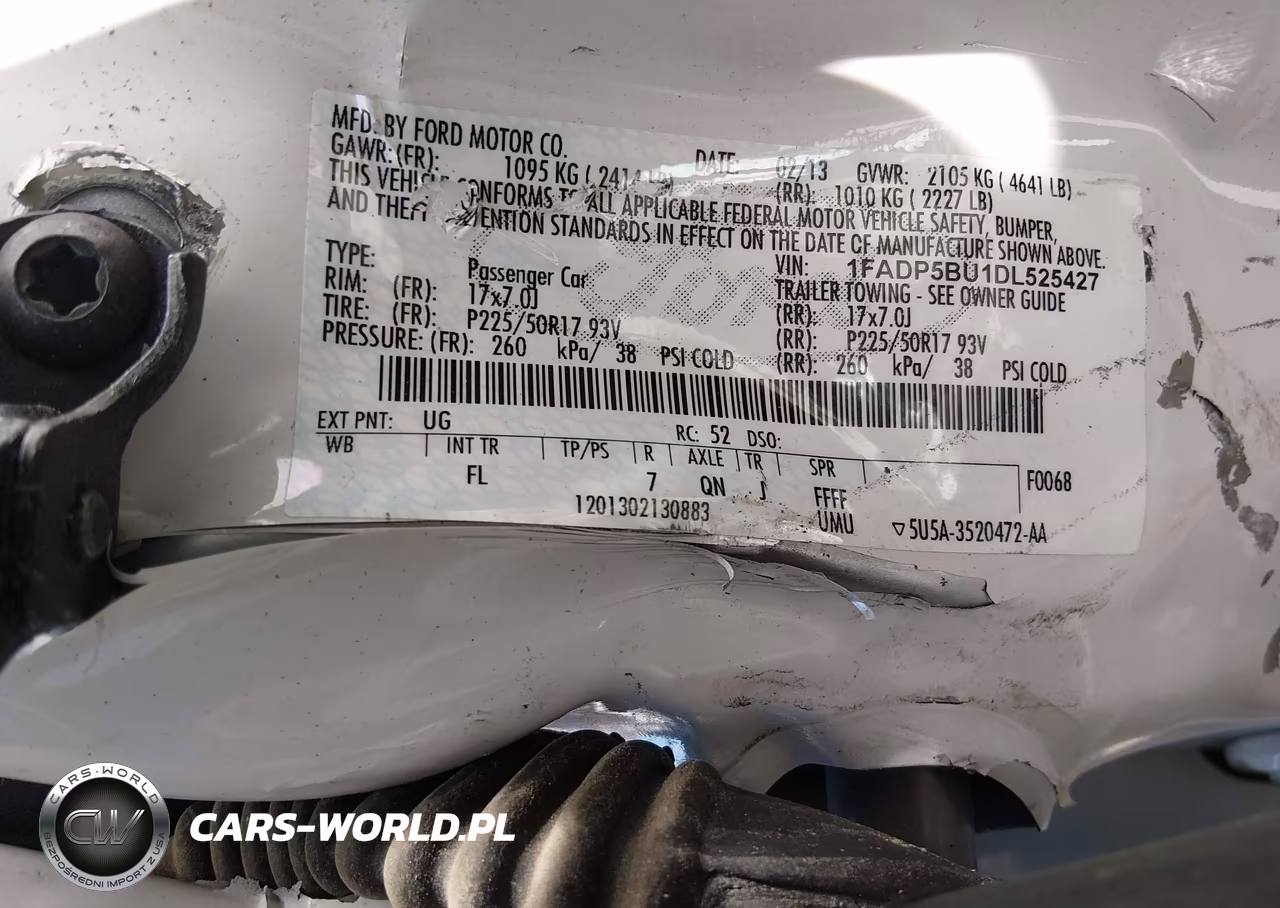 2013 Ford C-Max Hybrid Sel VIN:1FADP5BU1DL525427 - 9