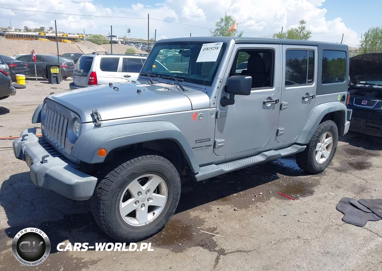 2018 Jeep Wrangler Jk Unlimited Sport S 4X4 VIN:1C4HJWDG0JL904876 - 2