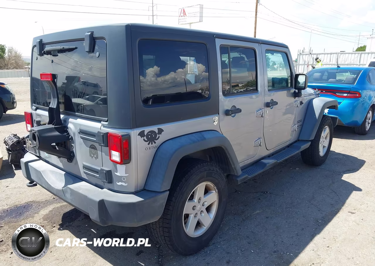 2018 Jeep Wrangler Jk Unlimited Sport S 4X4 VIN:1C4HJWDG0JL904876 - 4