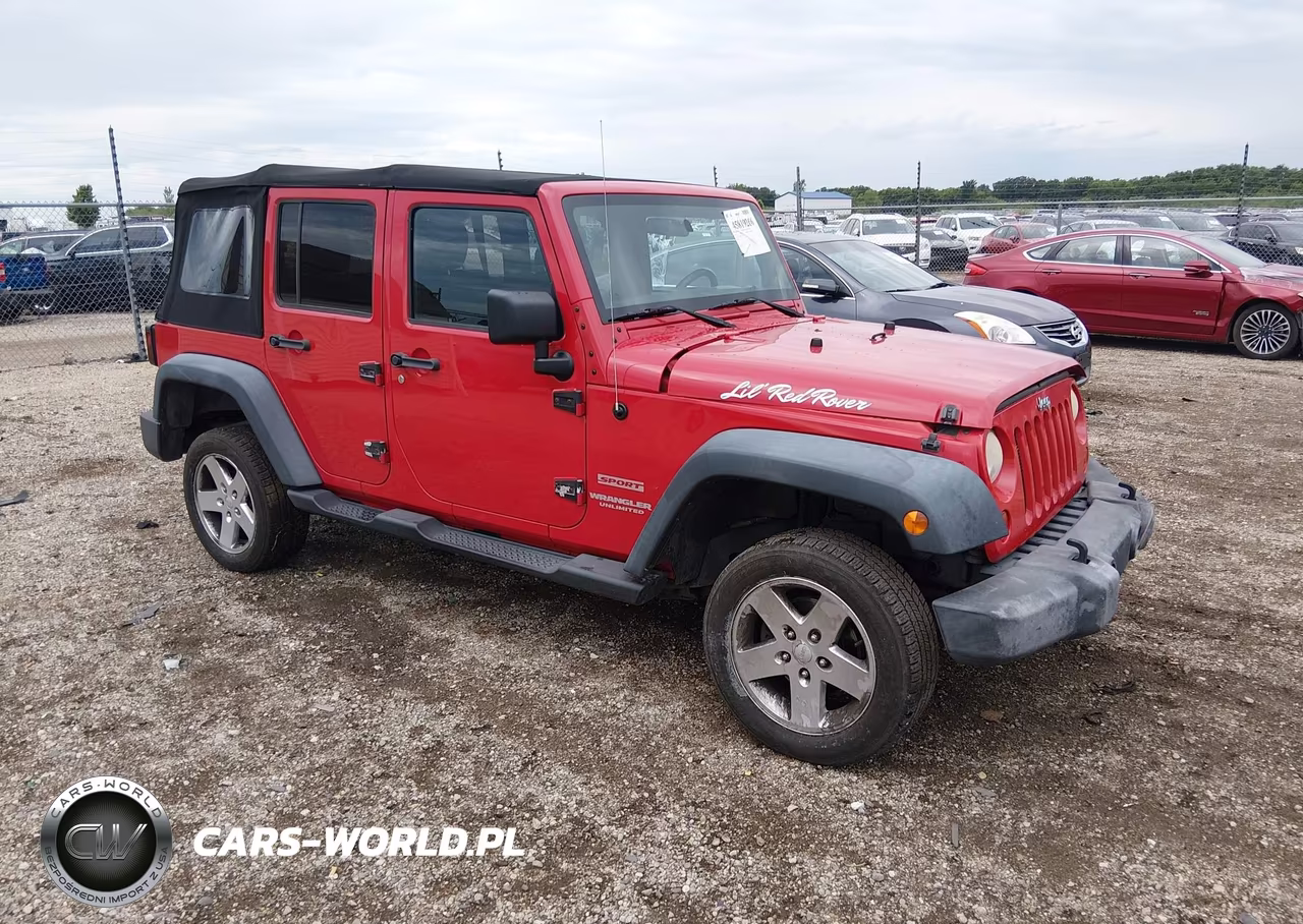 2012 Jeep Wrangler Unlimited Sport VIN:1C4BJWDG5CL224951 - 1