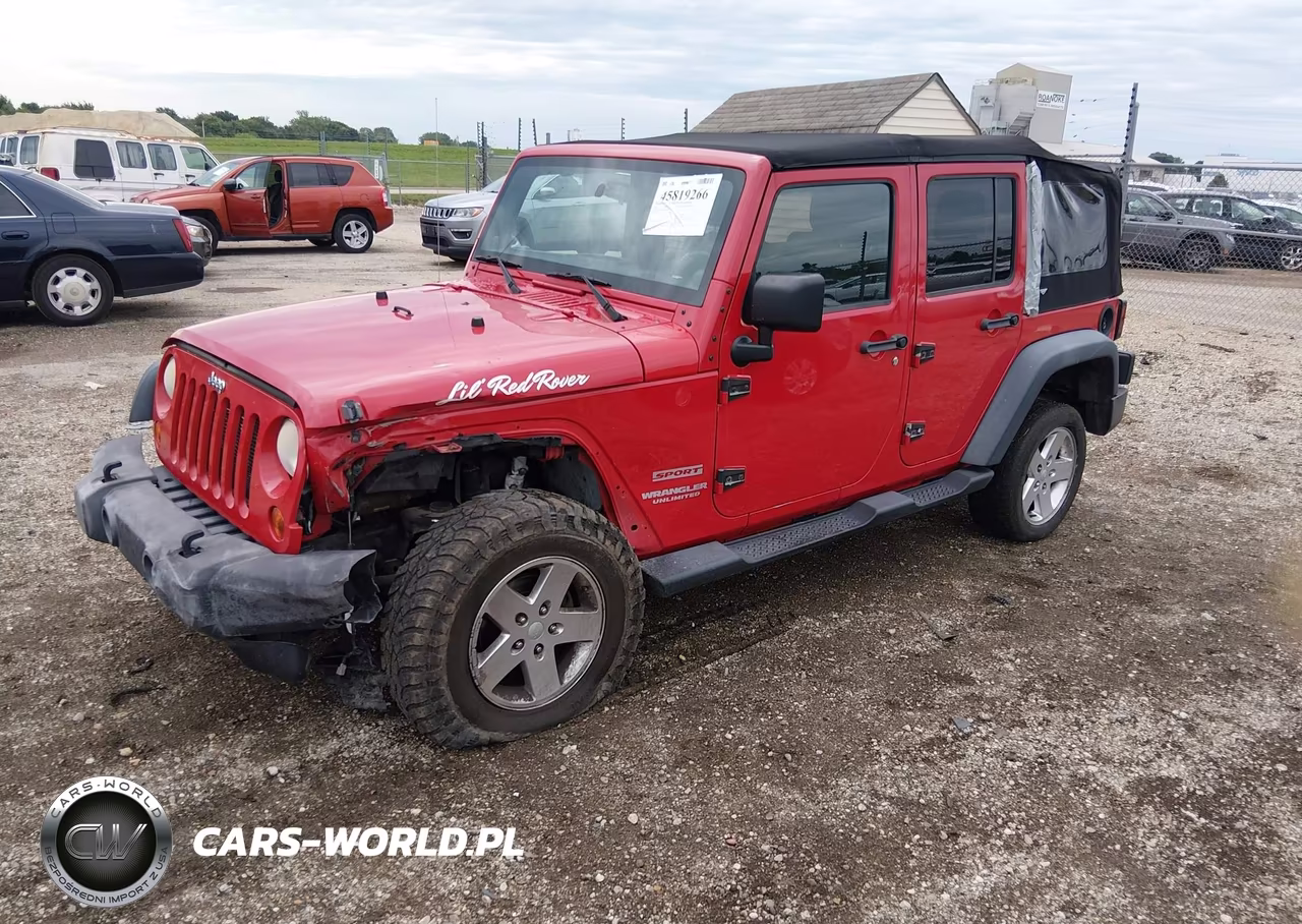 2012 Jeep Wrangler Unlimited Sport VIN:1C4BJWDG5CL224951 - 2