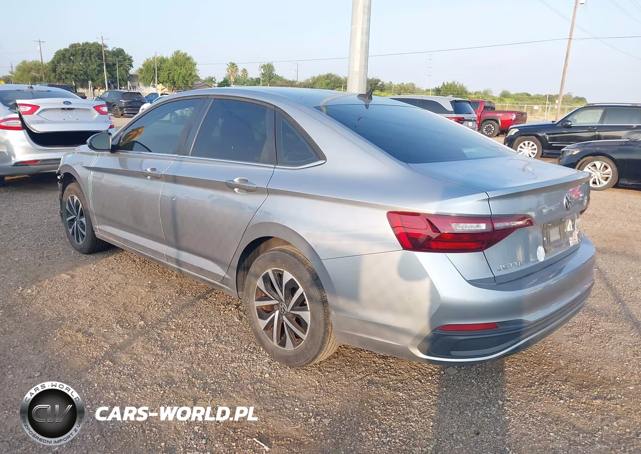 2023 Volkswagen Jetta 1.5T S VIN:3VW5M7BU9PM012137 - 3