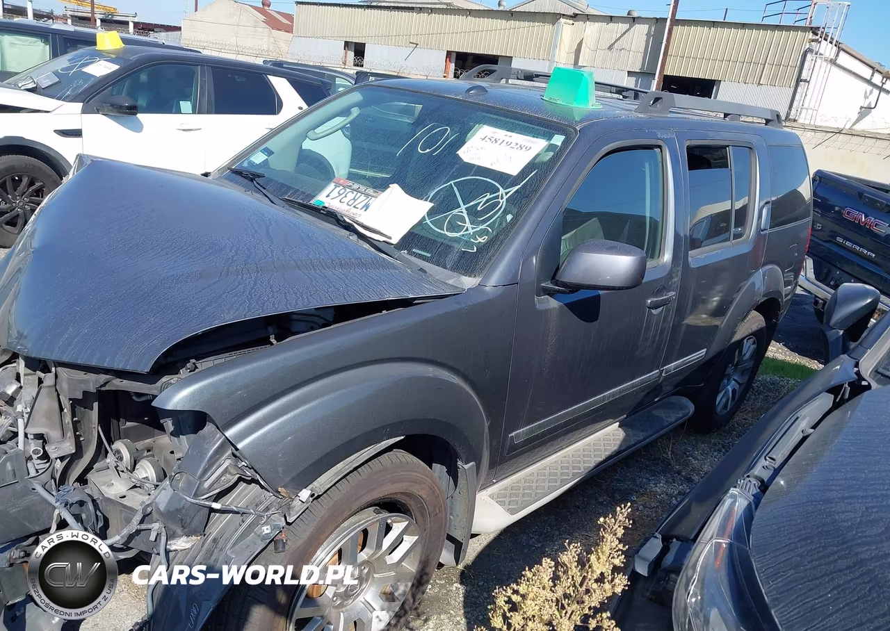 2012 Nissan Pathfinder Le VIN:5N1AR1NN1CC627292 - 2