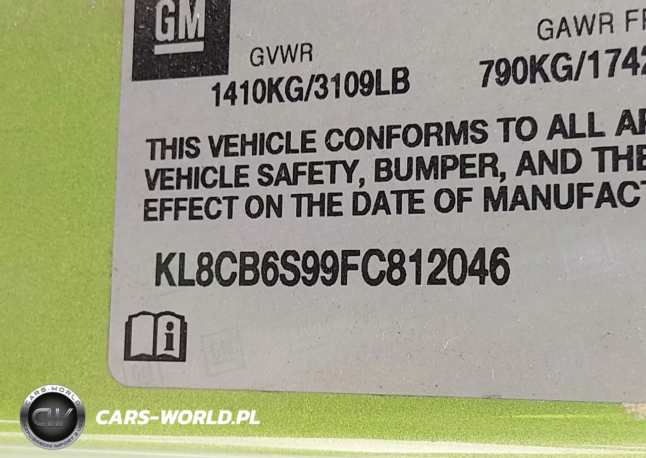 2015 Chevrolet Spark Ls Cvt VIN:KL8CB6S99FC812046 - 9