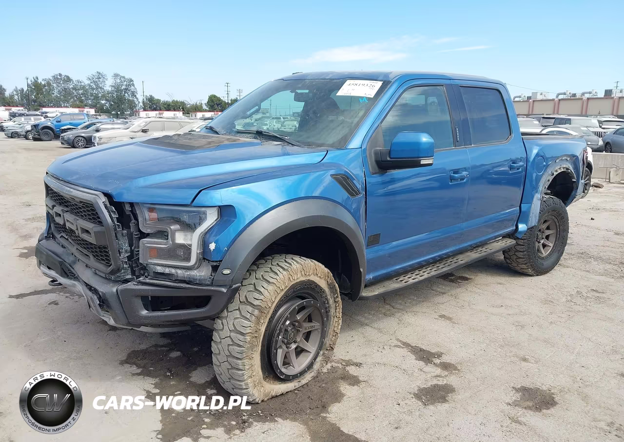 2019 Ford F150 Raptor VIN:1FTFW1RGXKFA63105 - 2