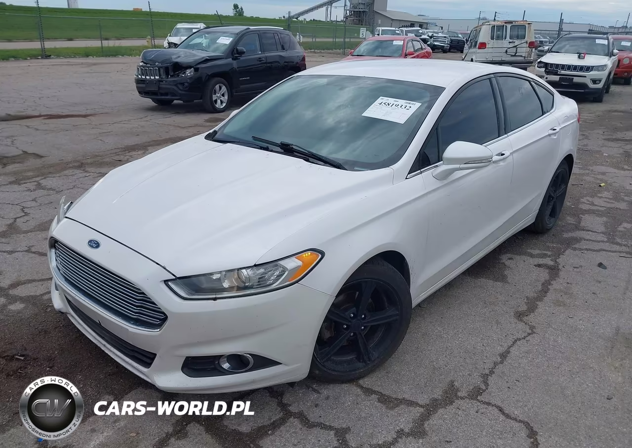 2016 Ford Fusion Se VIN:3FA6P0H94GR381392 - 2