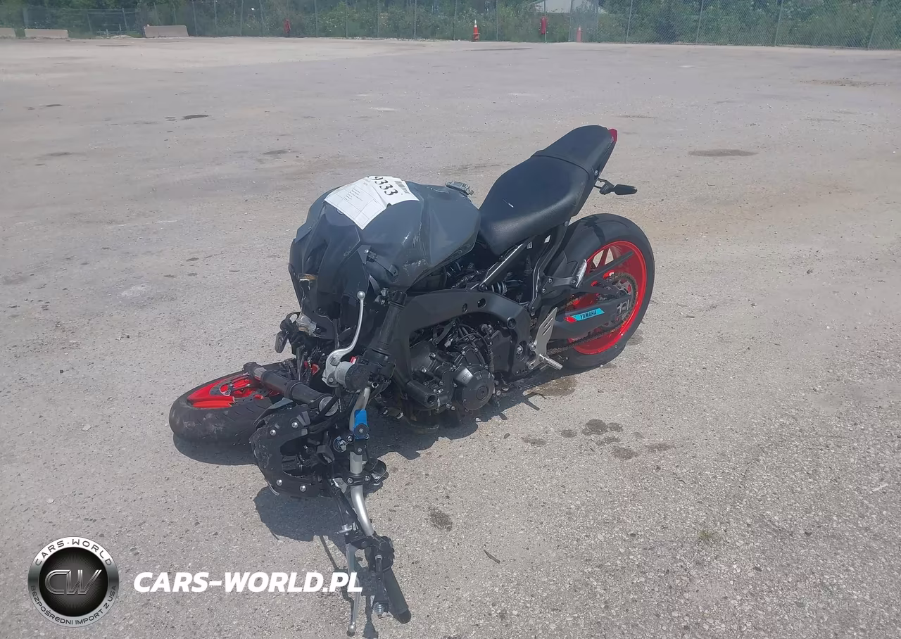 2021 Yamaha Mt09 VIN:JYARN71E9MA001820 - 2