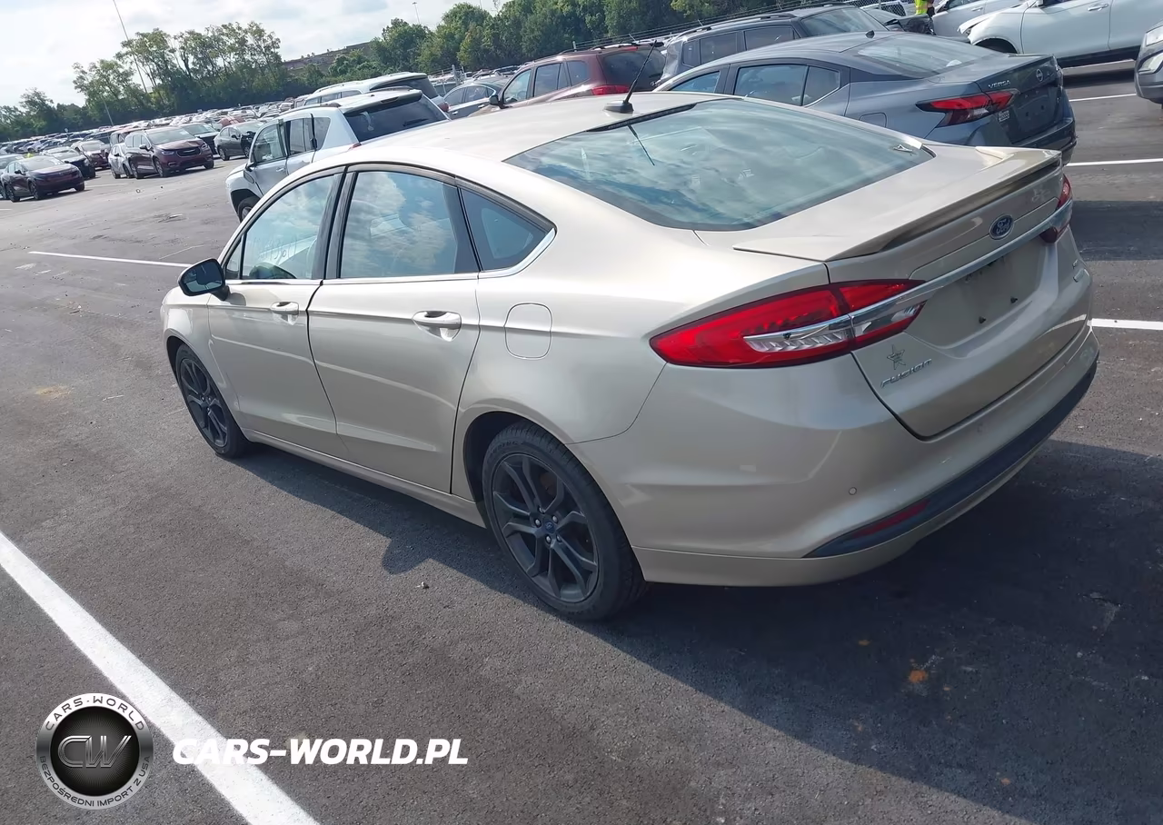 2018 Ford Fusion Se VIN:3FA6P0HD3JR264754 - 3
