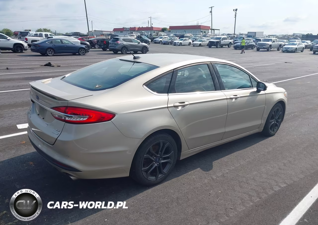2018 Ford Fusion Se VIN:3FA6P0HD3JR264754 - 4