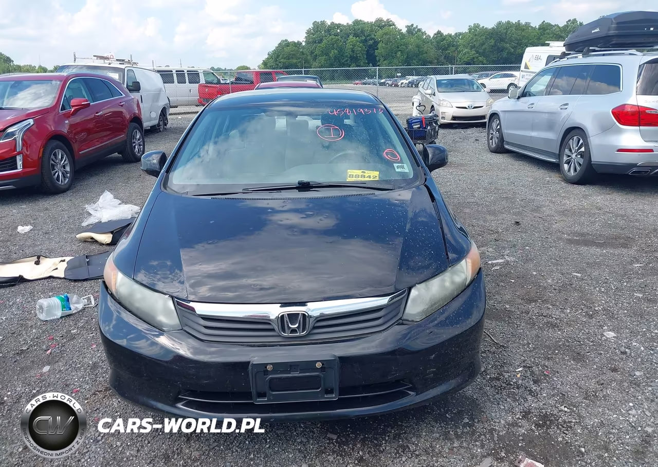2012 Honda Civic Lx VIN:19XFB2F52CE384314 - 11
