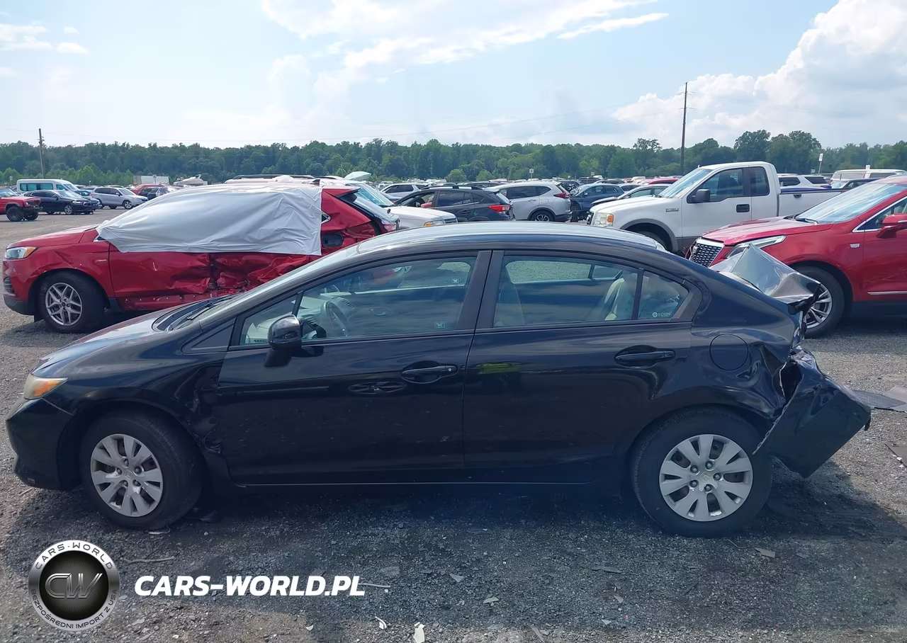 2012 Honda Civic Lx VIN:19XFB2F52CE384314 - 13