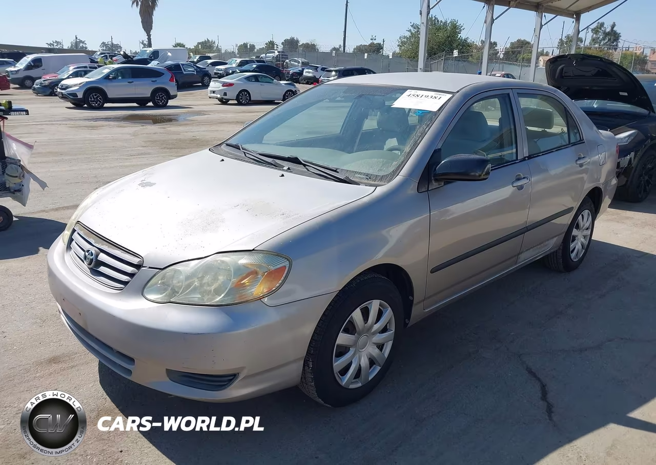 2003 Toyota Corolla Ce VIN:1NXBR32E63Z088277 - 2