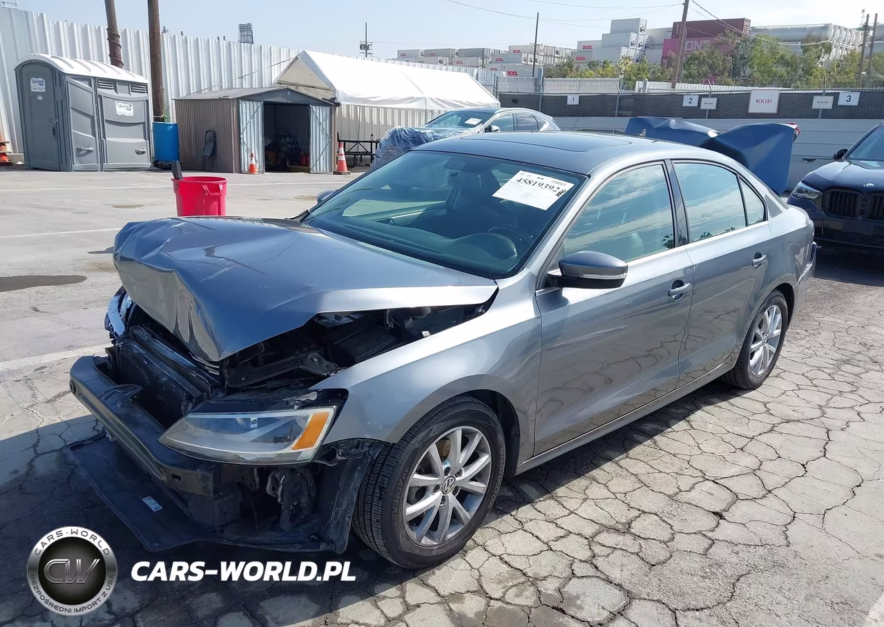 2014 Volkswagen Jetta 1.8T Se VIN:3VWD17AJ3EM376689 - 2