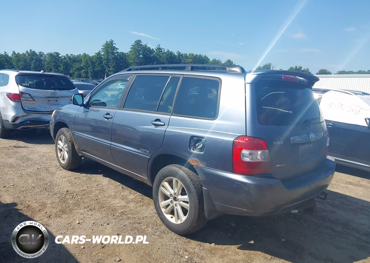 2006 Toyota Highlander Hybrid Limited V6 VIN:JTEEW21A260016597 - 3