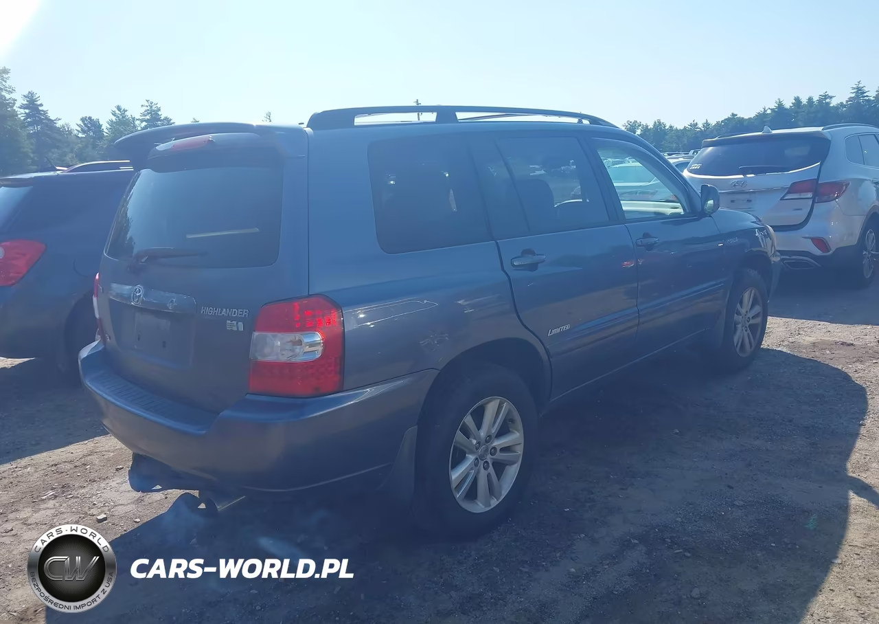 2006 Toyota Highlander Hybrid Limited V6 VIN:JTEEW21A260016597 - 4