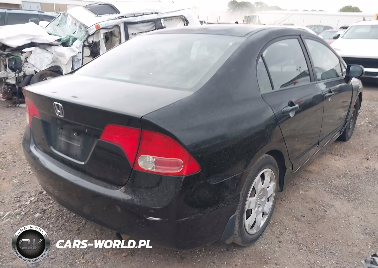 2008 Honda Civic Lx VIN:1HGFA16578L051748 - 4