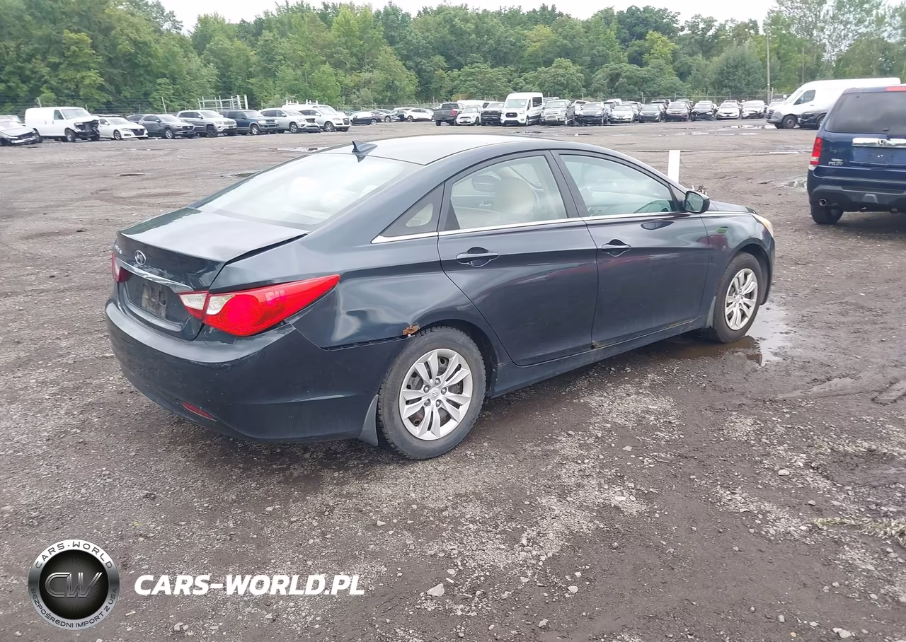 2013 Hyundai Sonata Gls VIN:5NPEB4AC9DH514423 - 4