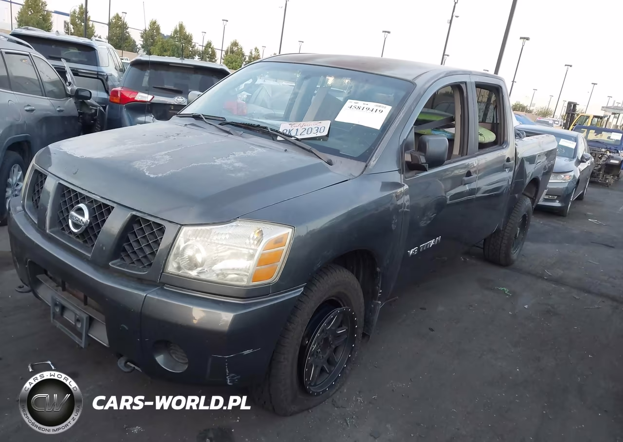 2007 Nissan Titan Xe VIN:1N6AA07B77N243534 - 2