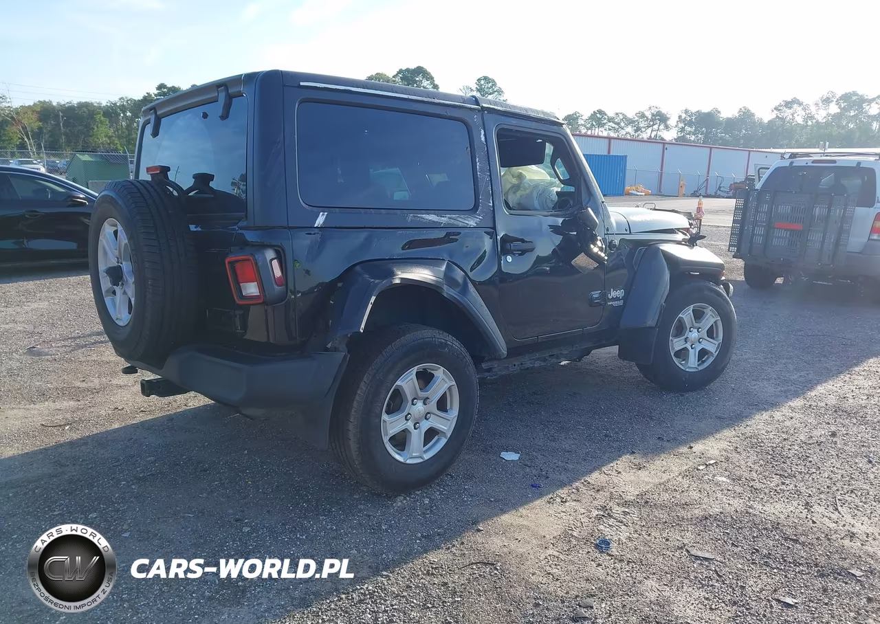 2020 Jeep Wrangler Sport S 4X4 VIN:1C4GJXAN1LW347224 - 4
