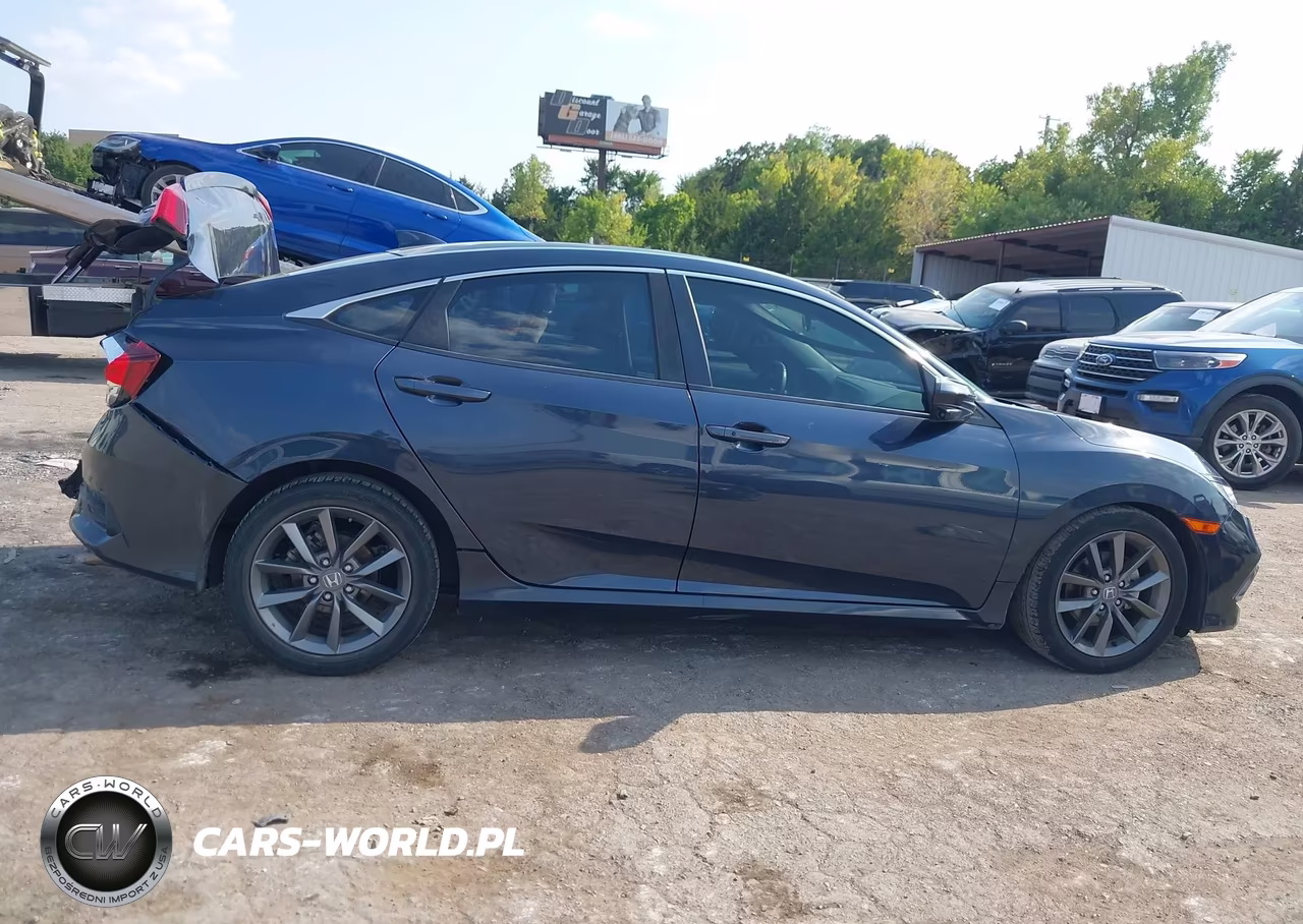 2019 Honda Civic Ex VIN:19XFC1F36KE018523 - 13