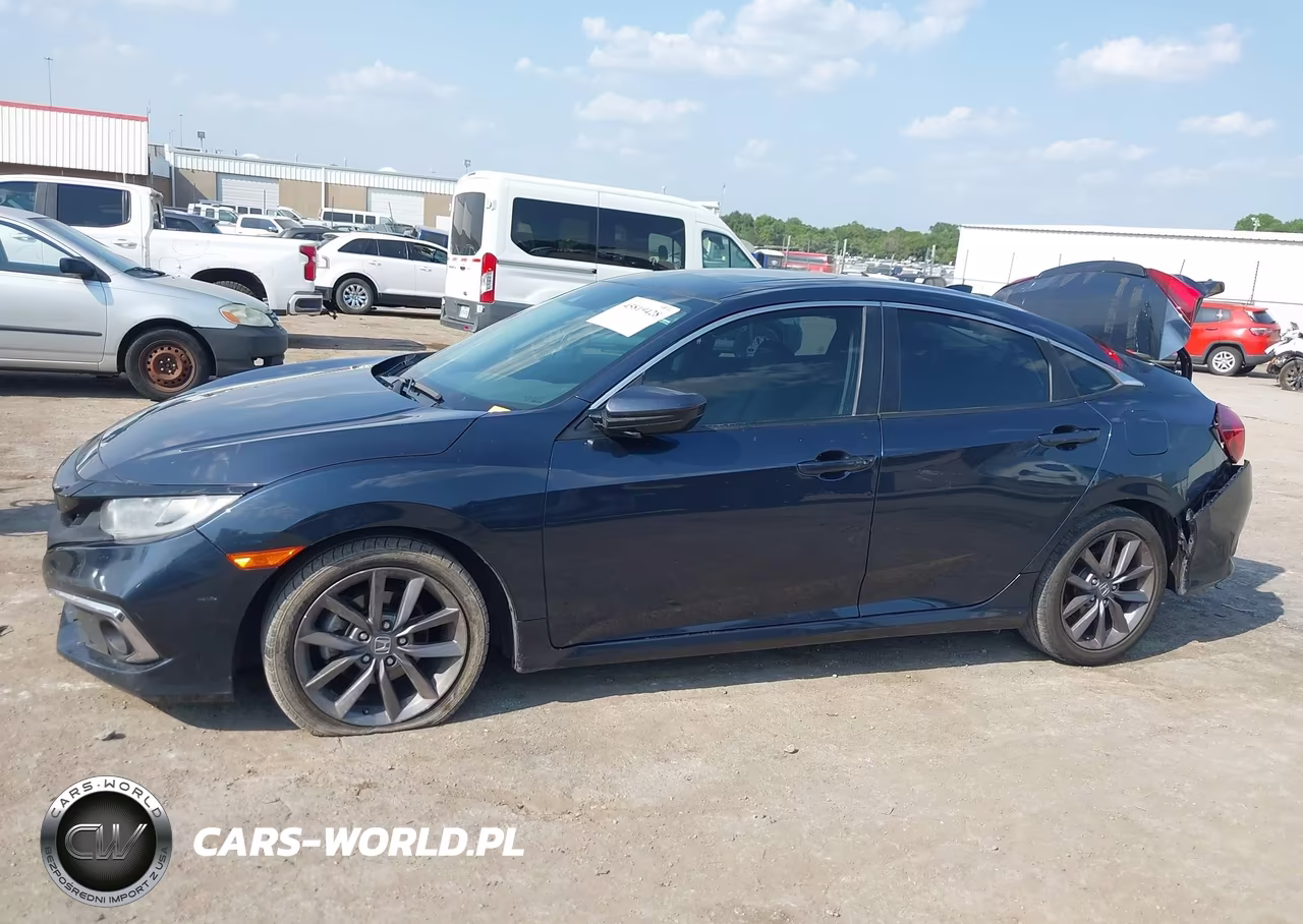 2019 Honda Civic Ex VIN:19XFC1F36KE018523 - 14