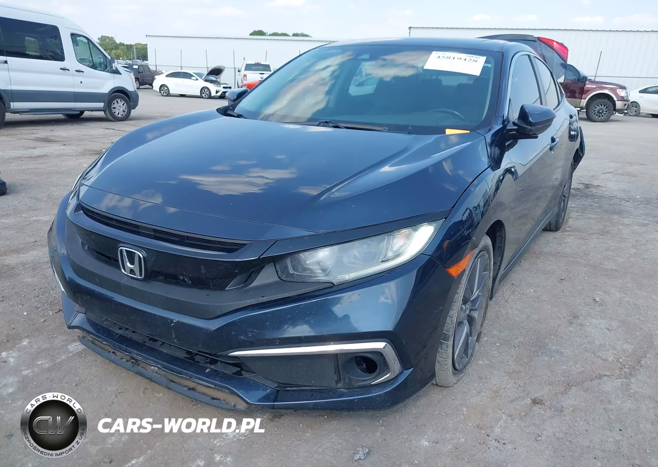 2019 Honda Civic Ex VIN:19XFC1F36KE018523 - 2