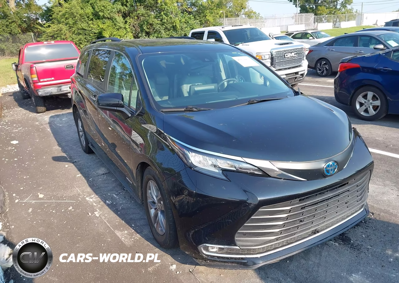 2021 Toyota Sienna Xle VIN:5TDYRKEC0MS014944 - 1
