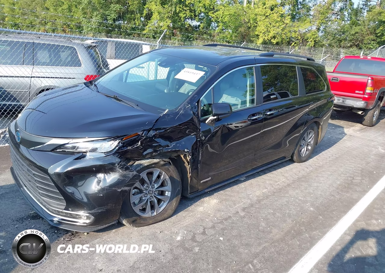 2021 Toyota Sienna Xle VIN:5TDYRKEC0MS014944 - 2