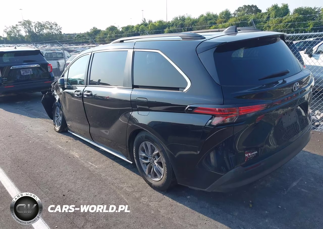 2021 Toyota Sienna Xle VIN:5TDYRKEC0MS014944 - 3