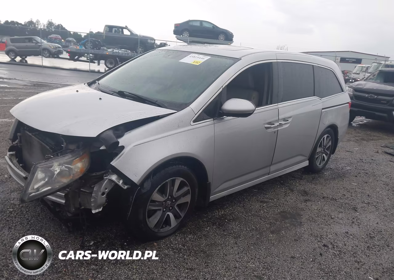 2014 Honda Odyssey Touring-Touring Elite VIN:5FNRL5H95EB090981 - 2