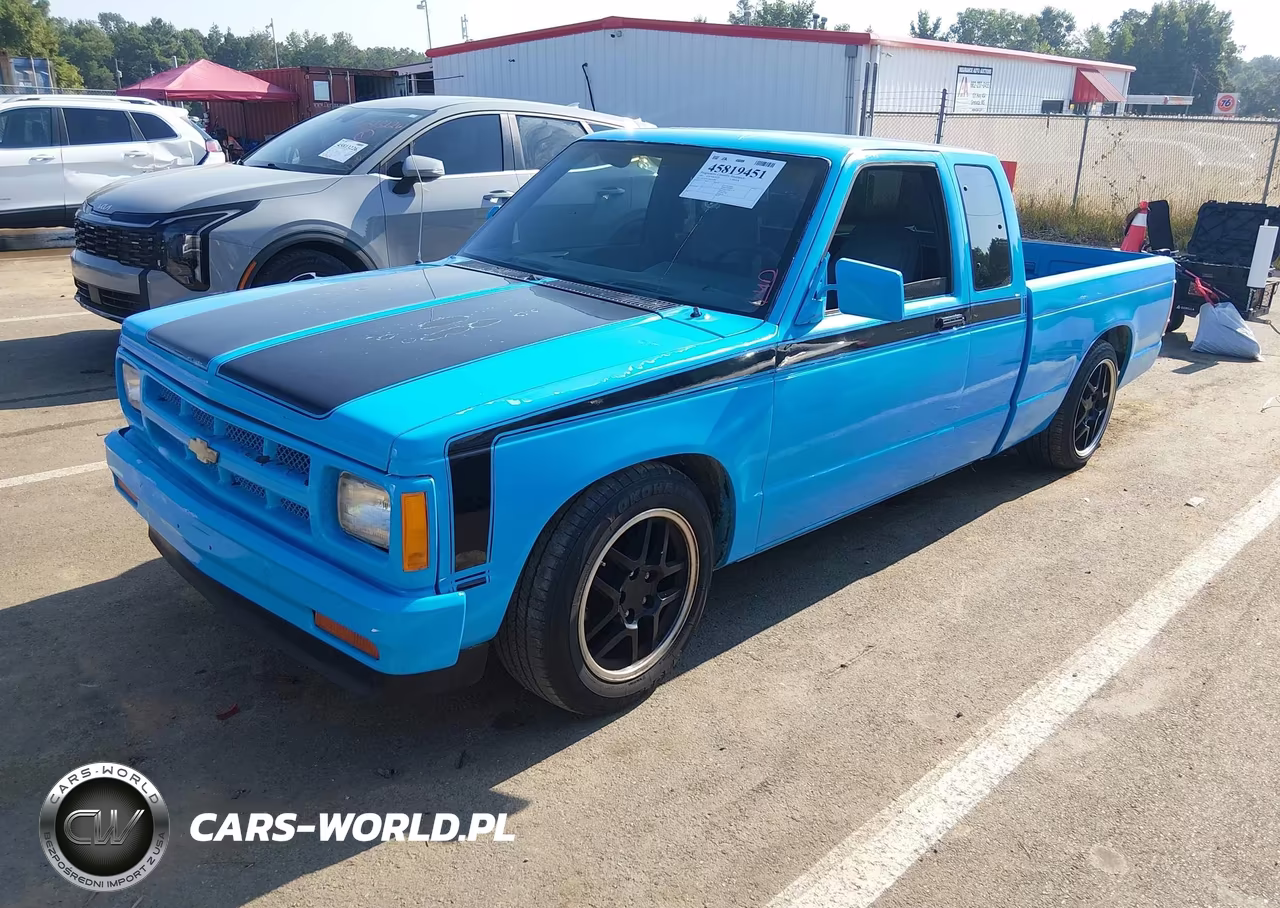 1991 Chevrolet S Truck S10 VIN:1GCCS19Z7M2262008 - 2