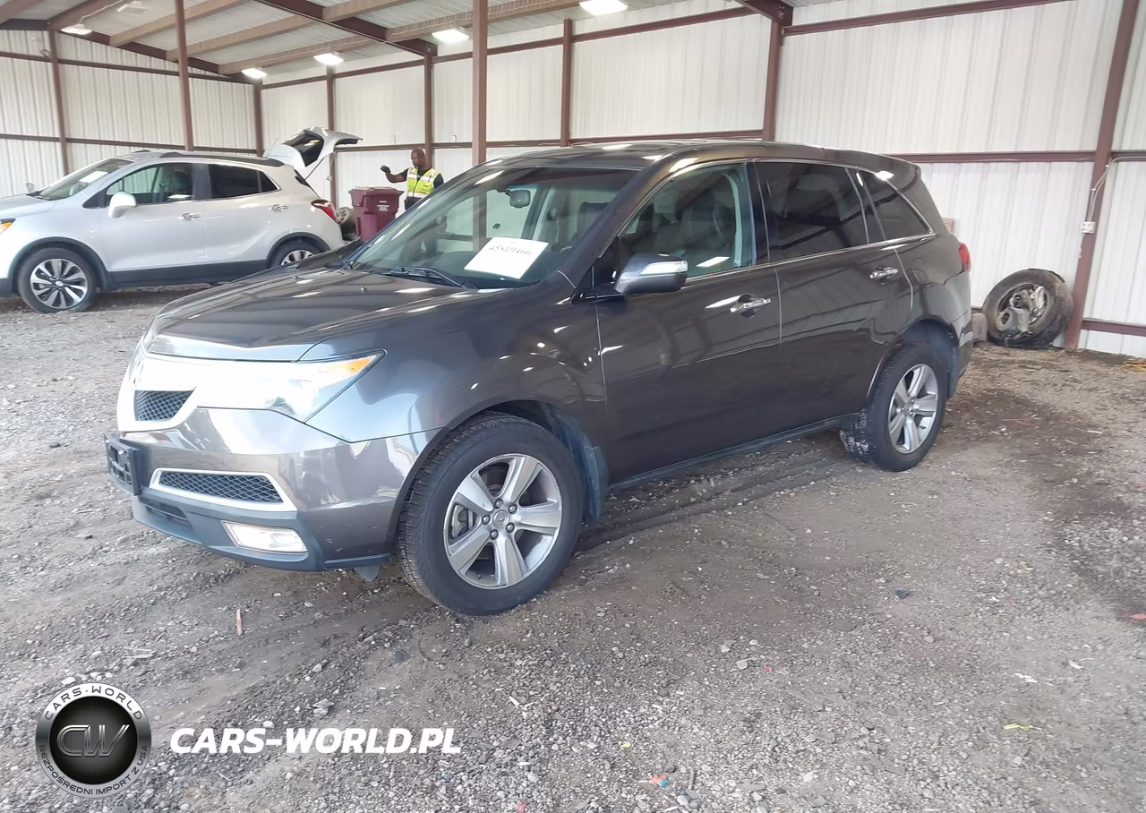 2012 Acura Mdx Technology Package VIN:2HNYD2H32CH517733 - 2