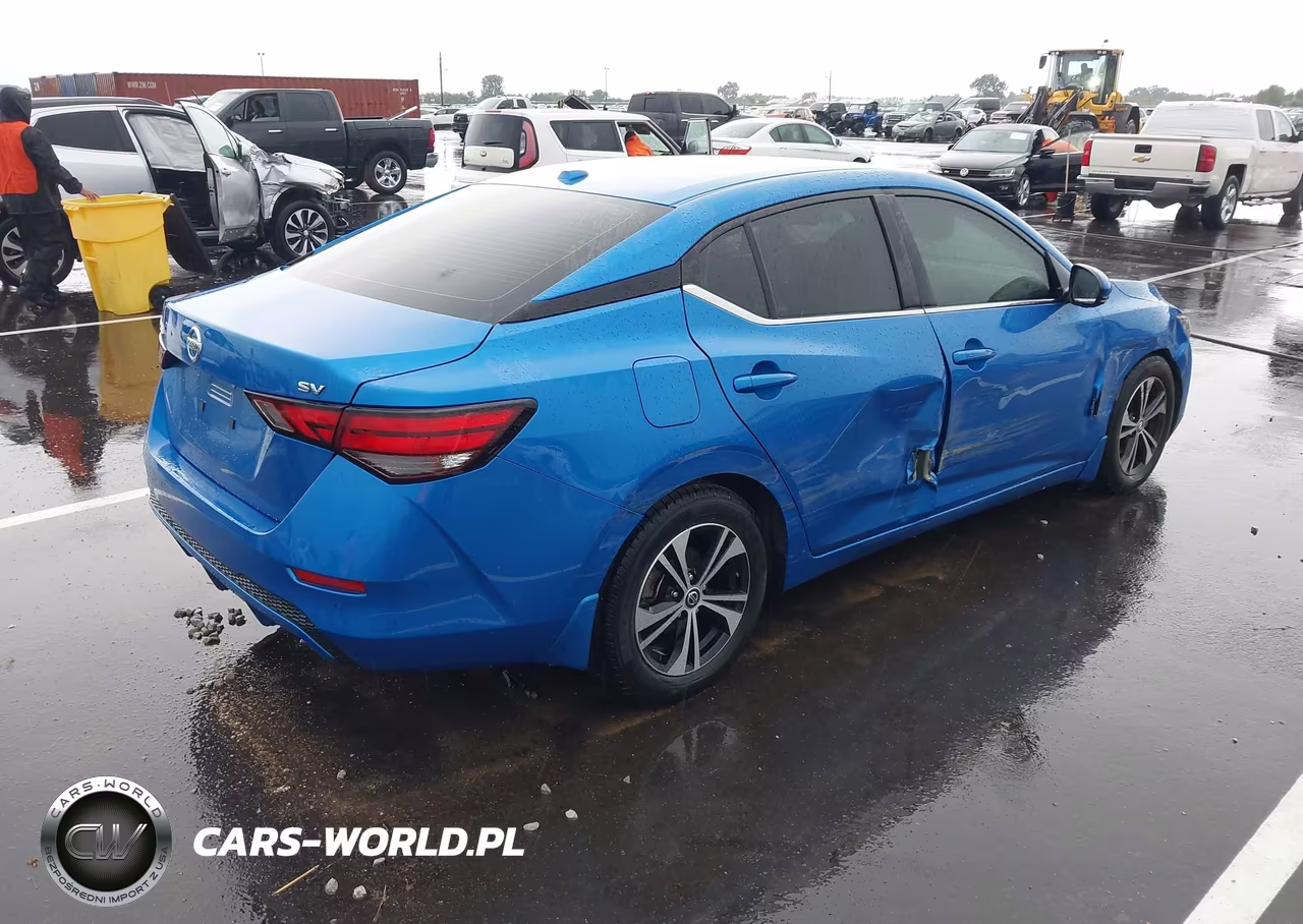 2020 Nissan Sentra Sv Xtronic Cvt VIN:3N1AB8CVXLY264022 - 4