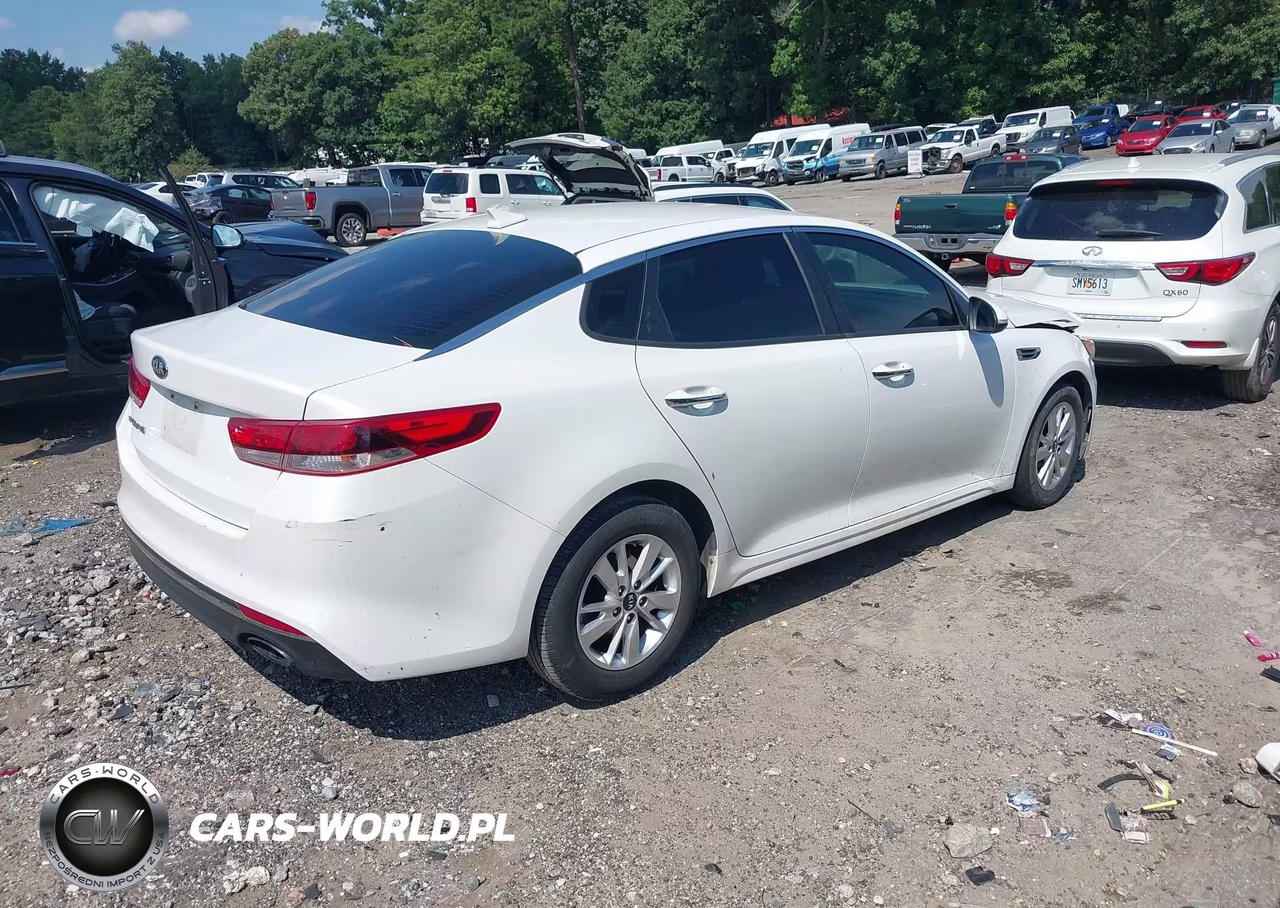 2016 Kia Optima Lx VIN:KNAGT4L39G5099608 - 4