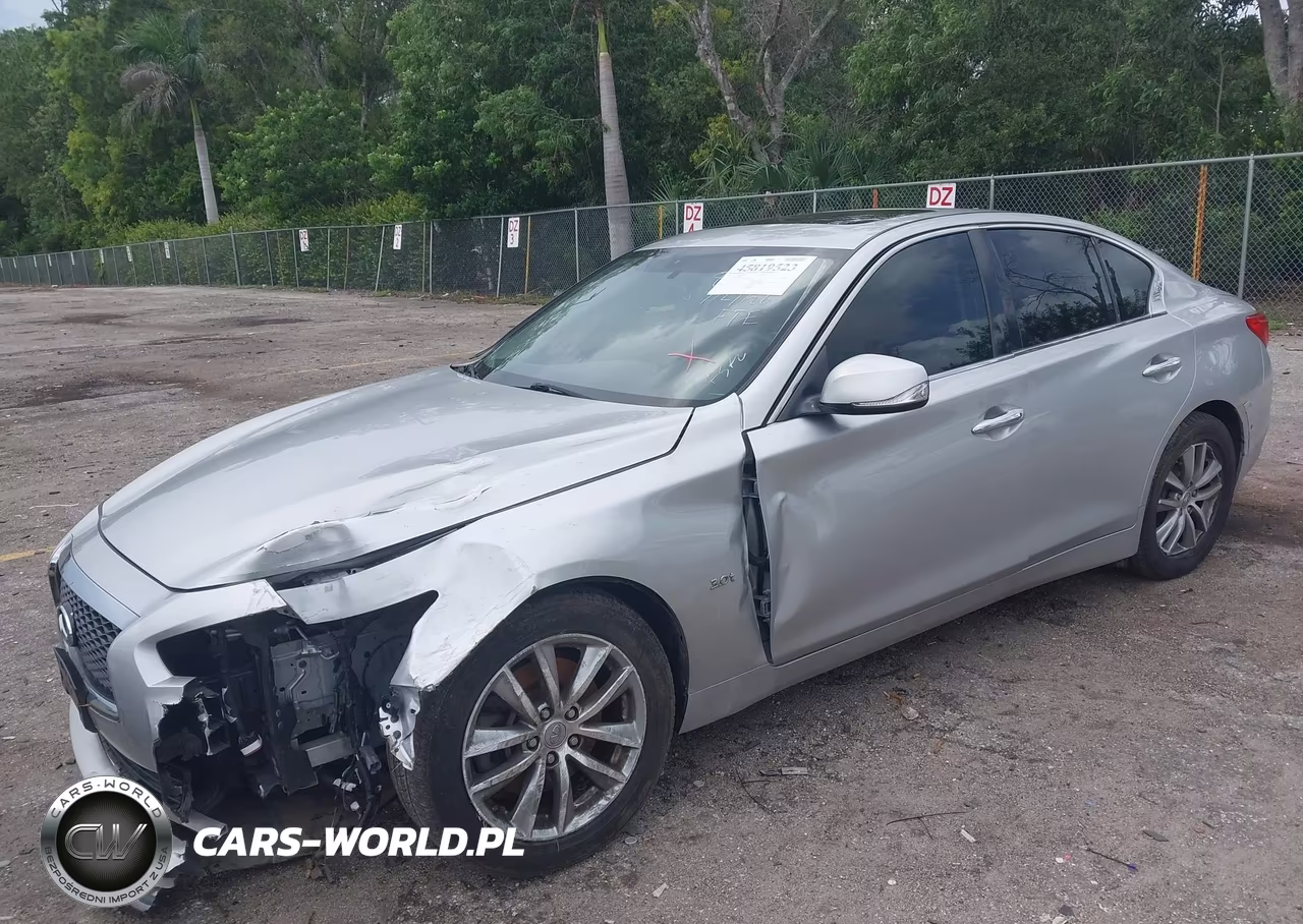 2017 Infiniti Q50 3.0T Premium VIN:JN1EV7AR0HM836122 - 2